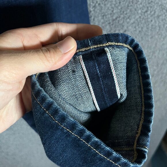 Levi's Made & Crafted Shuttle Selvedge Tapered Jeans - Men's Size 30*28 - Blue - Picture 5 of 13